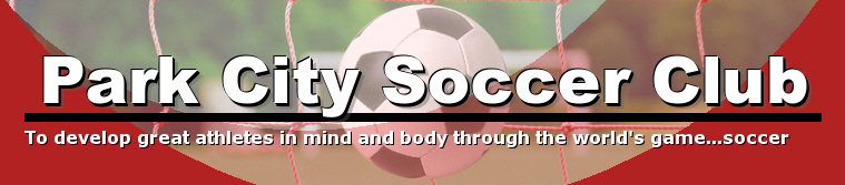 Park City Soccer Club banner